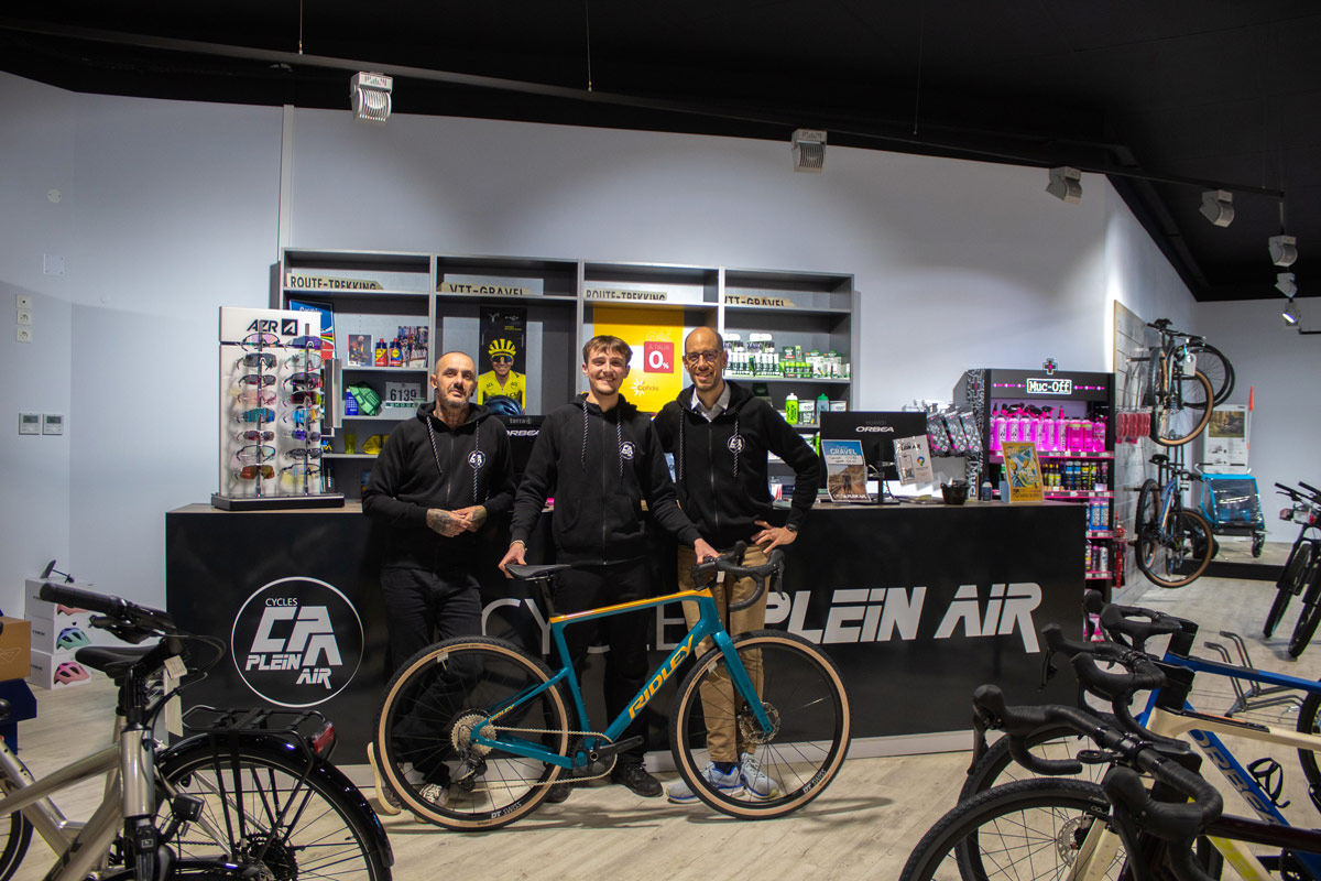 équipe cycles Angers centre