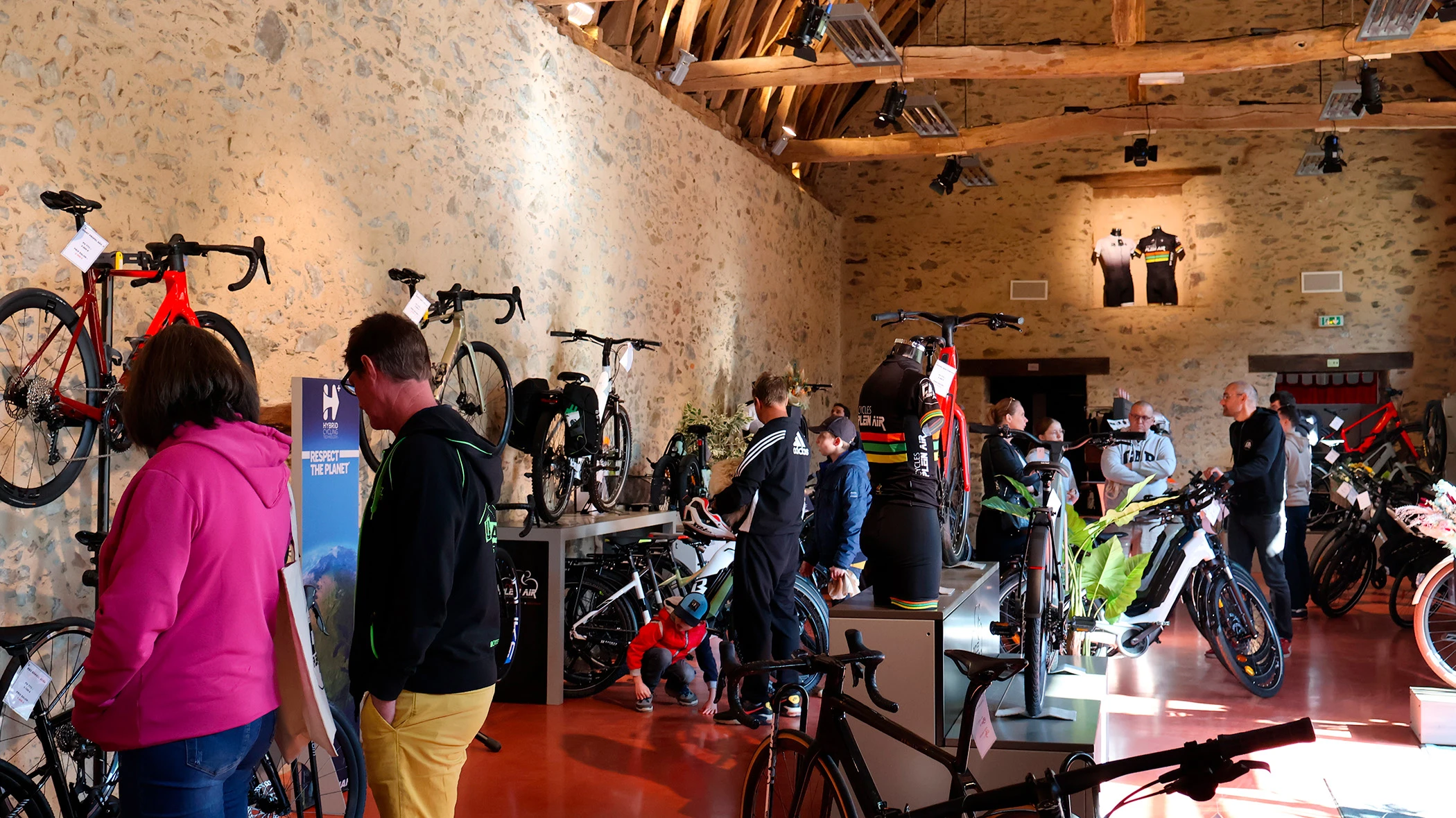 Intérieur du Showroom - Le Printemps du Vélo